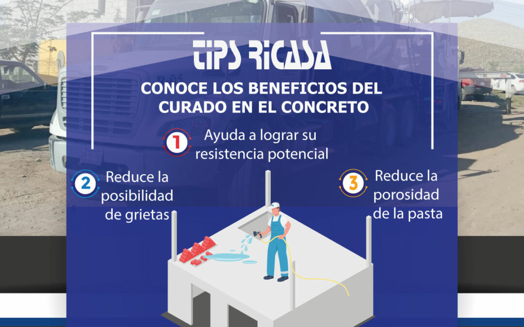 Conoce los beneficios del curado en el concreto