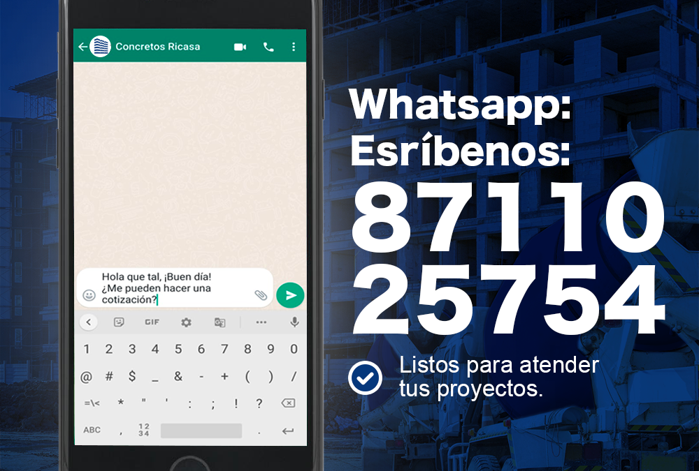 ¡YA TENEMOS WHATSAPP!