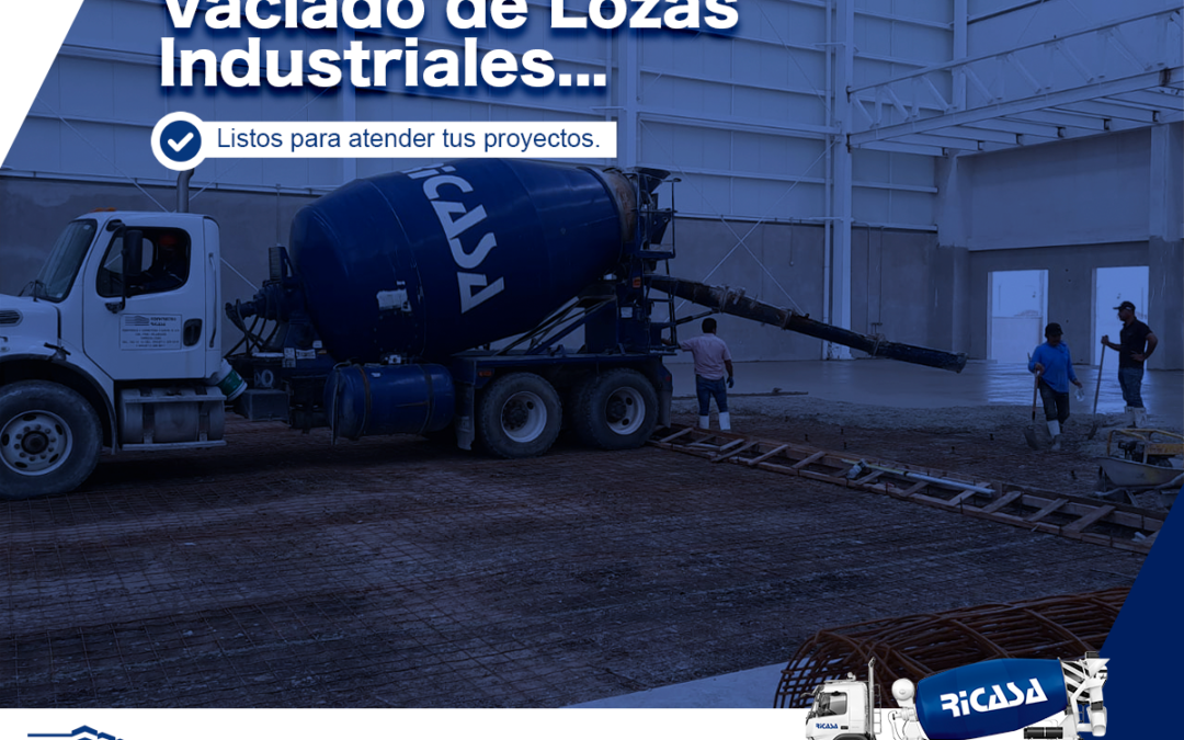 VACIADO DE LOZAS INDUSTRIALES